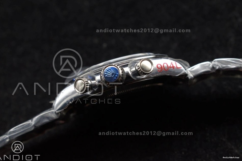 756 QF SS Grey Edition Daytona GoAnywhere Bracelet 1:1 Dial Best SA on 116509 0411